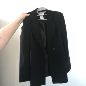 Mixit Classic Black One Button Blazer